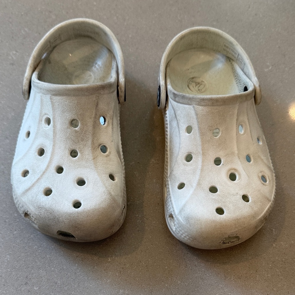 Kids White Crocs